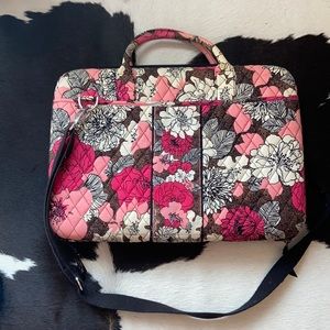 Adjustable for any laptop, perfect condition, lots of pockets